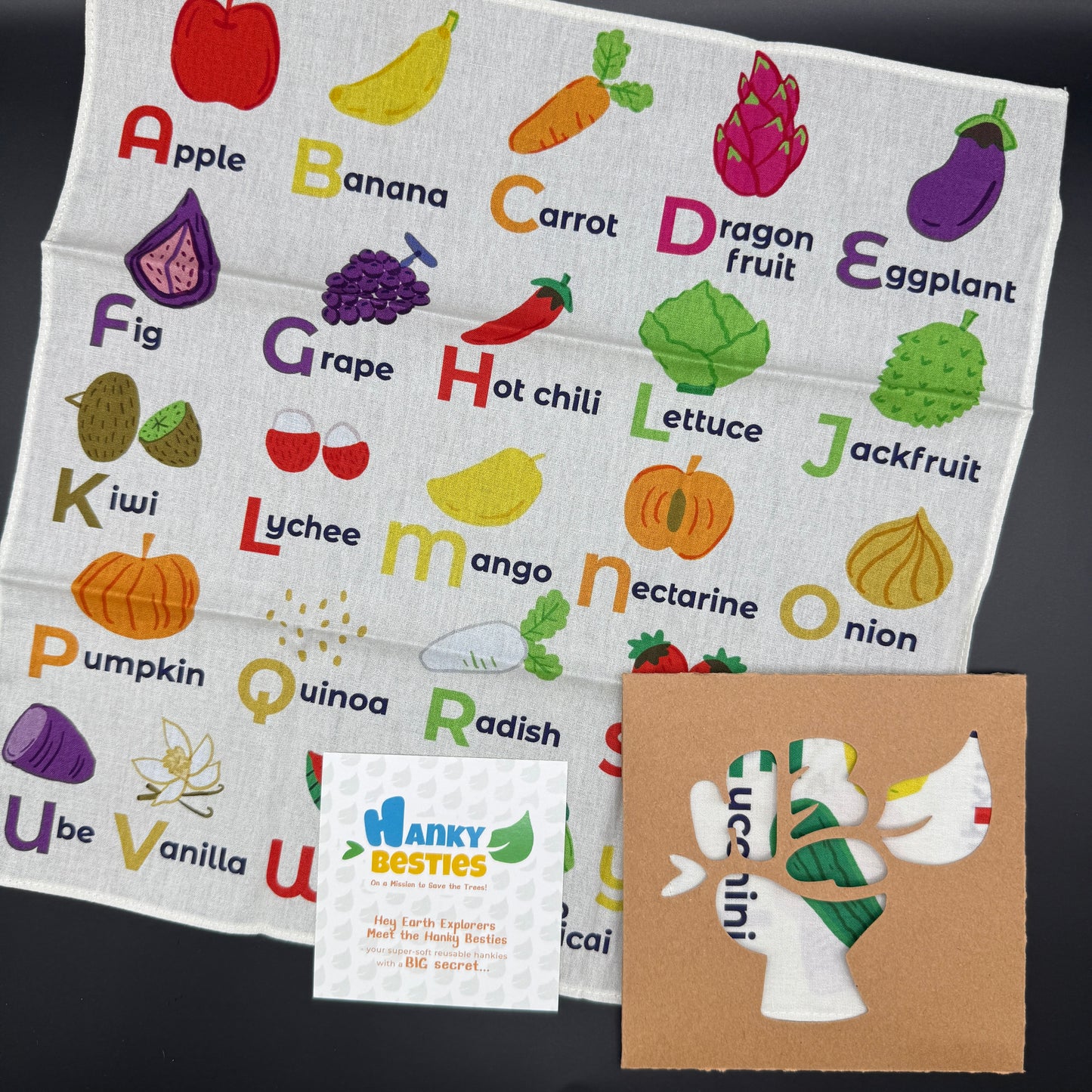 Hanky Besties - Resuable Kids Hankerchief (30x30 /40x40 cm)