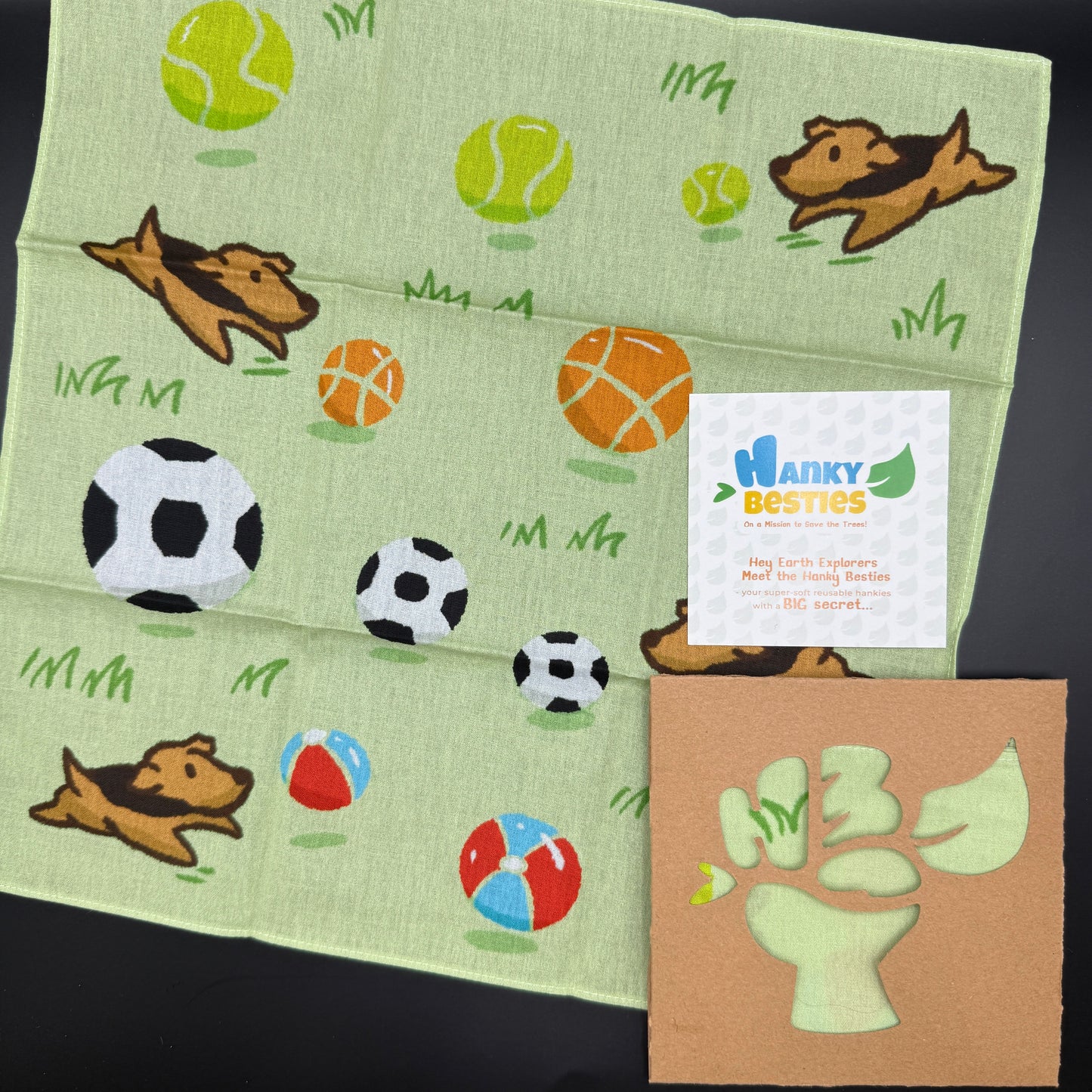 Hanky Besties - Resuable Kids Hankerchief (30x30 /40x40 cm)