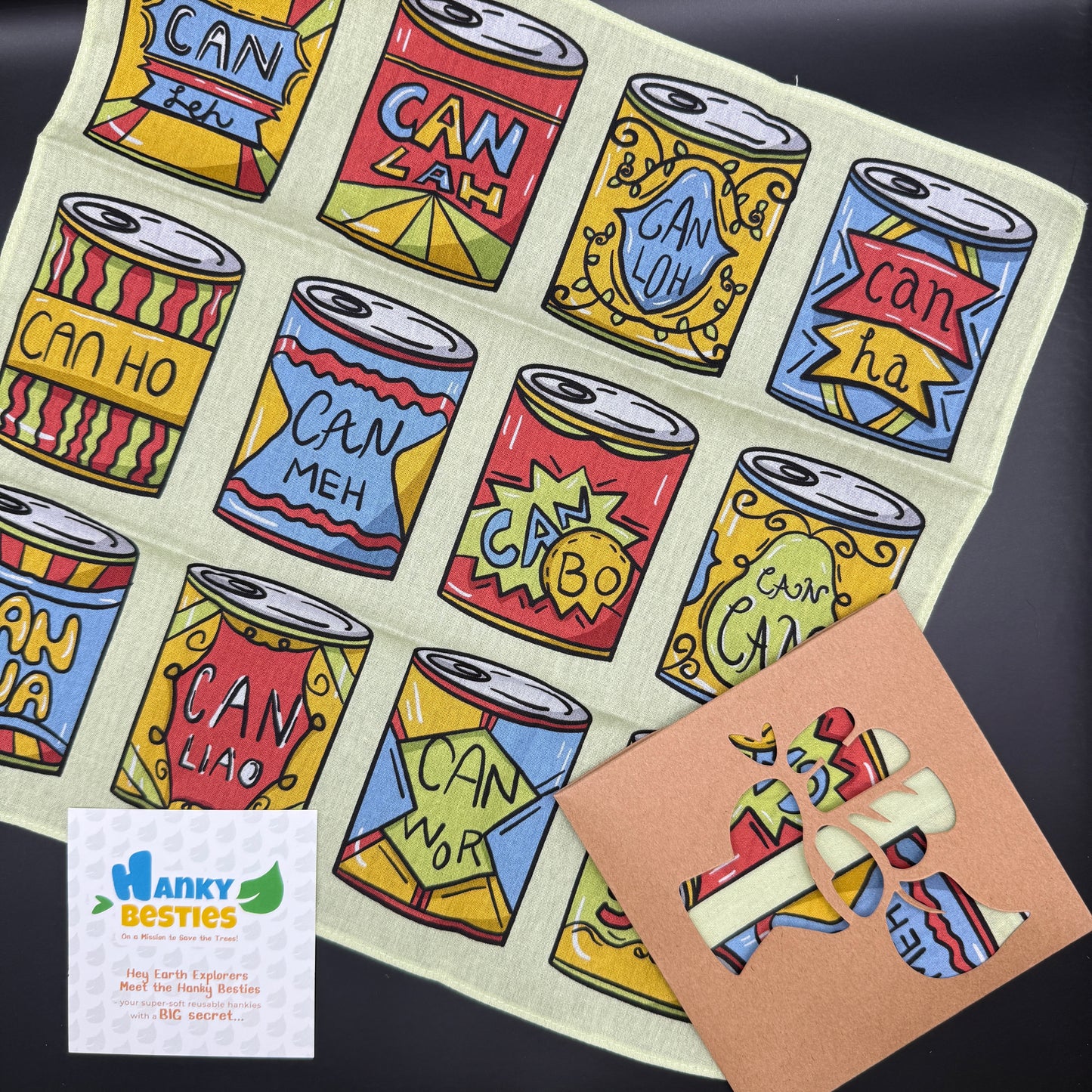 Hanky Besties - Resuable Kids Hankerchief (30x30 /40x40 cm)
