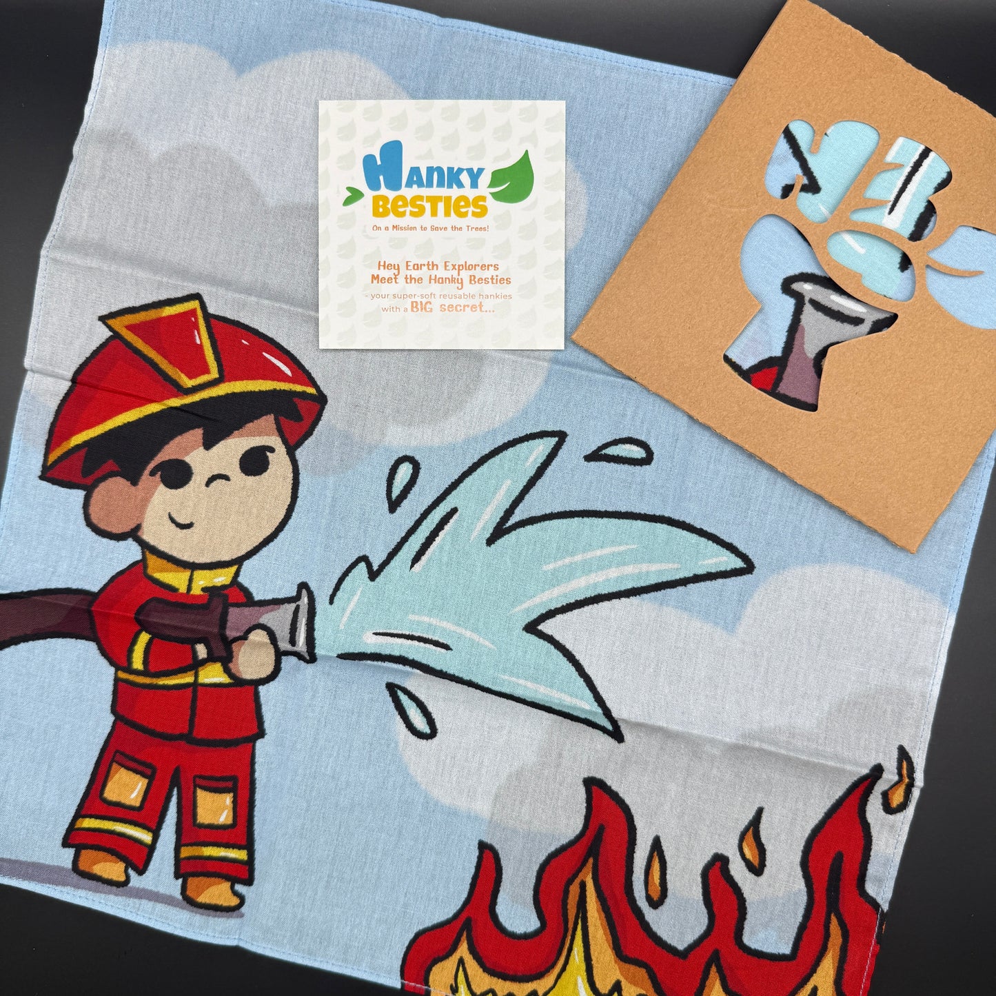 Hanky Besties - Resuable Kids Hankerchief (30x30 /40x40 cm)