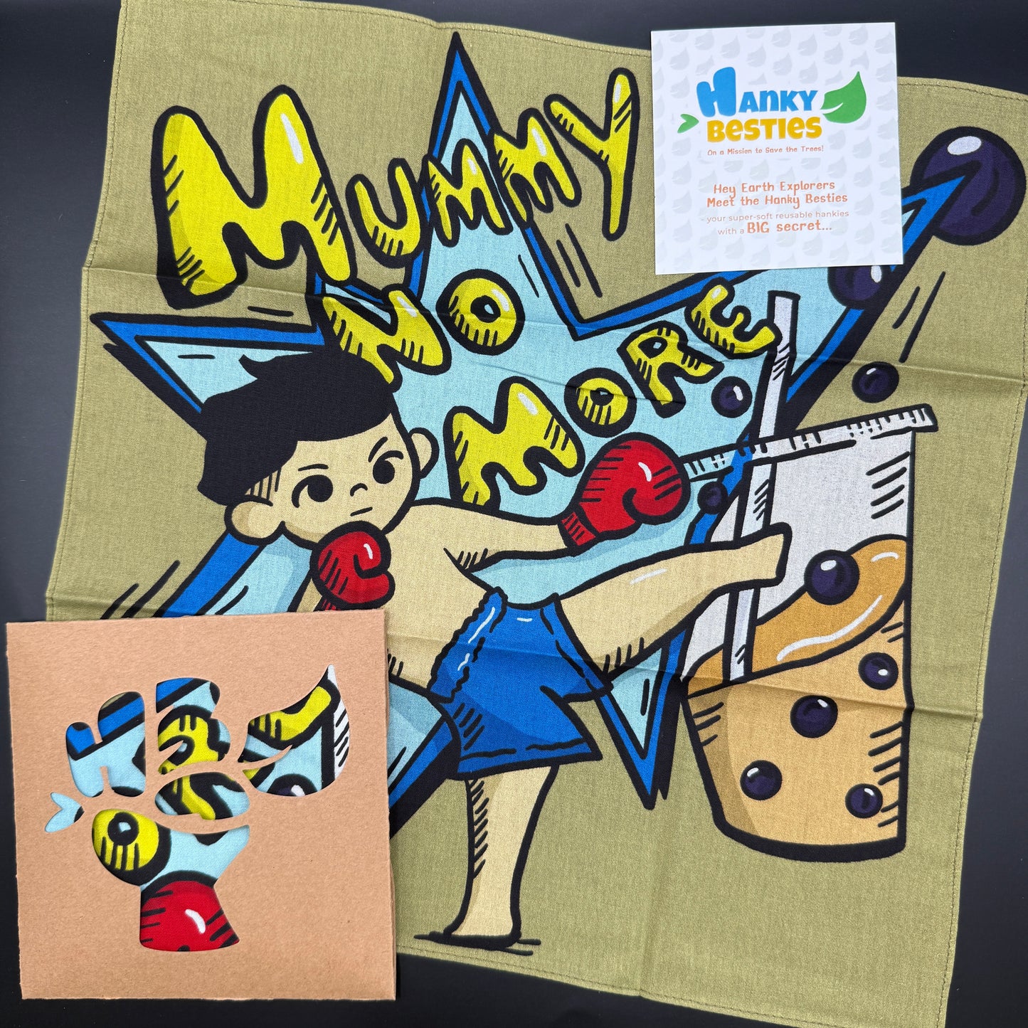 Hanky Besties - Resuable Kids Hankerchief (30x30 /40x40 cm)