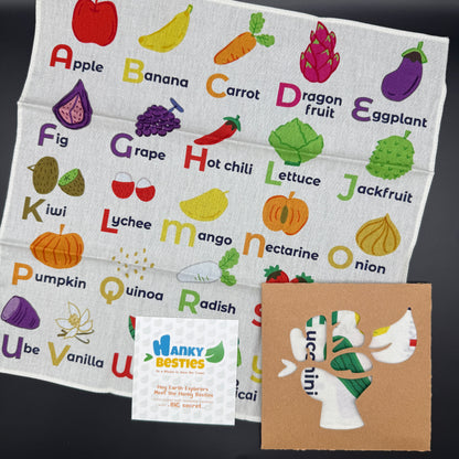Hanky Besties -  Resuable Kids Hankerchief (30x30 /40x40 cm)